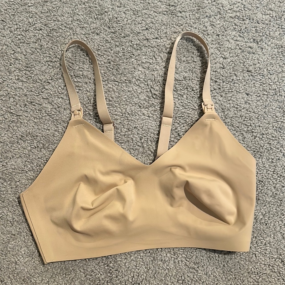 Aerie | Nursing Bra | Beige | Size Small | EUC